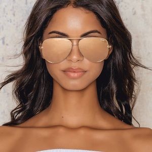 Quay high key mirrored sunglasses